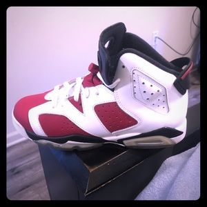 Jordan Carmine 6’s.